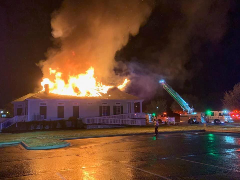 Fire in Conway March 24 2020